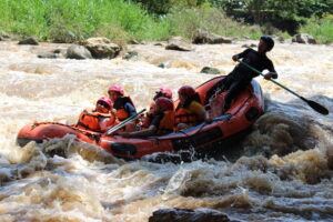 White water rafting on the Mae Taeng River